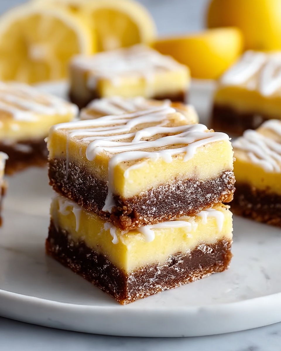 Gluten-Free Lemon Brownies Recipe - Recipe Image