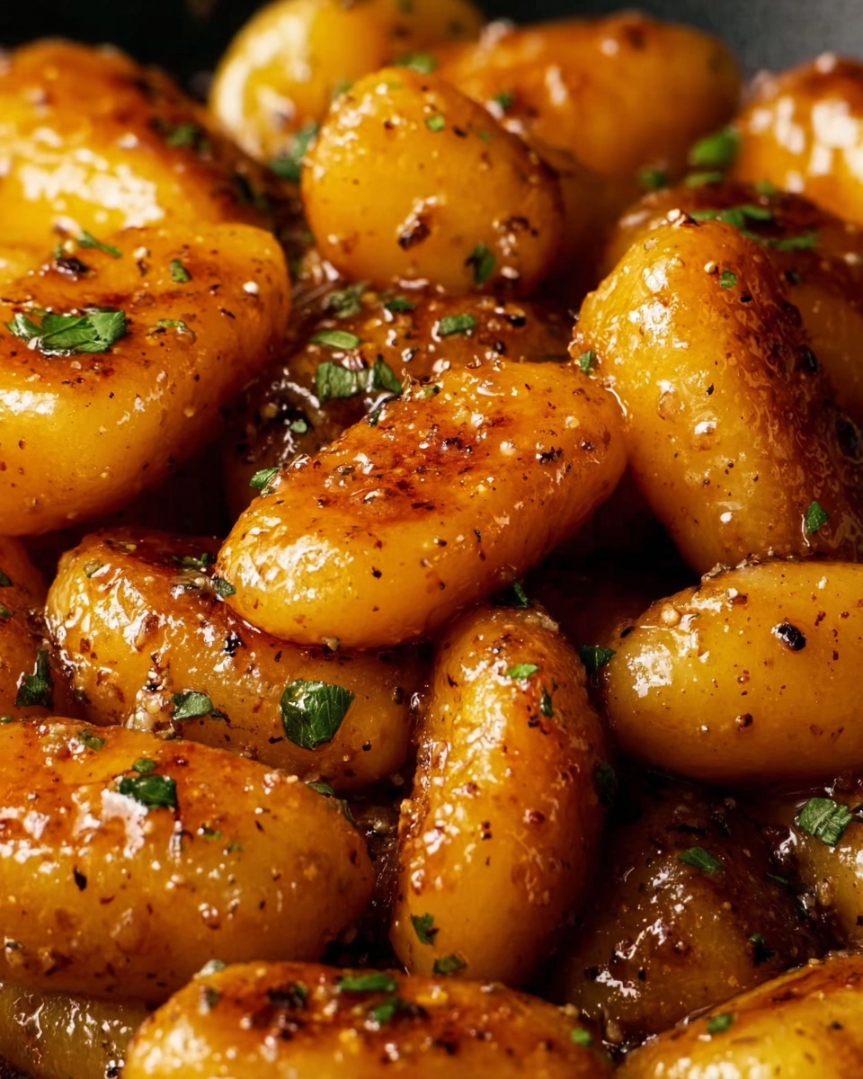 Honey Mustard Roasted Baby Potatoes Recipe - Recipe Image