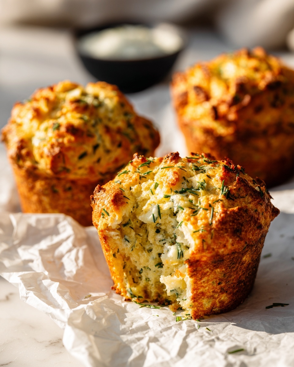 Cheese & Herb Muffins with Whipped Bovril Butter Recipe - Recipe Image