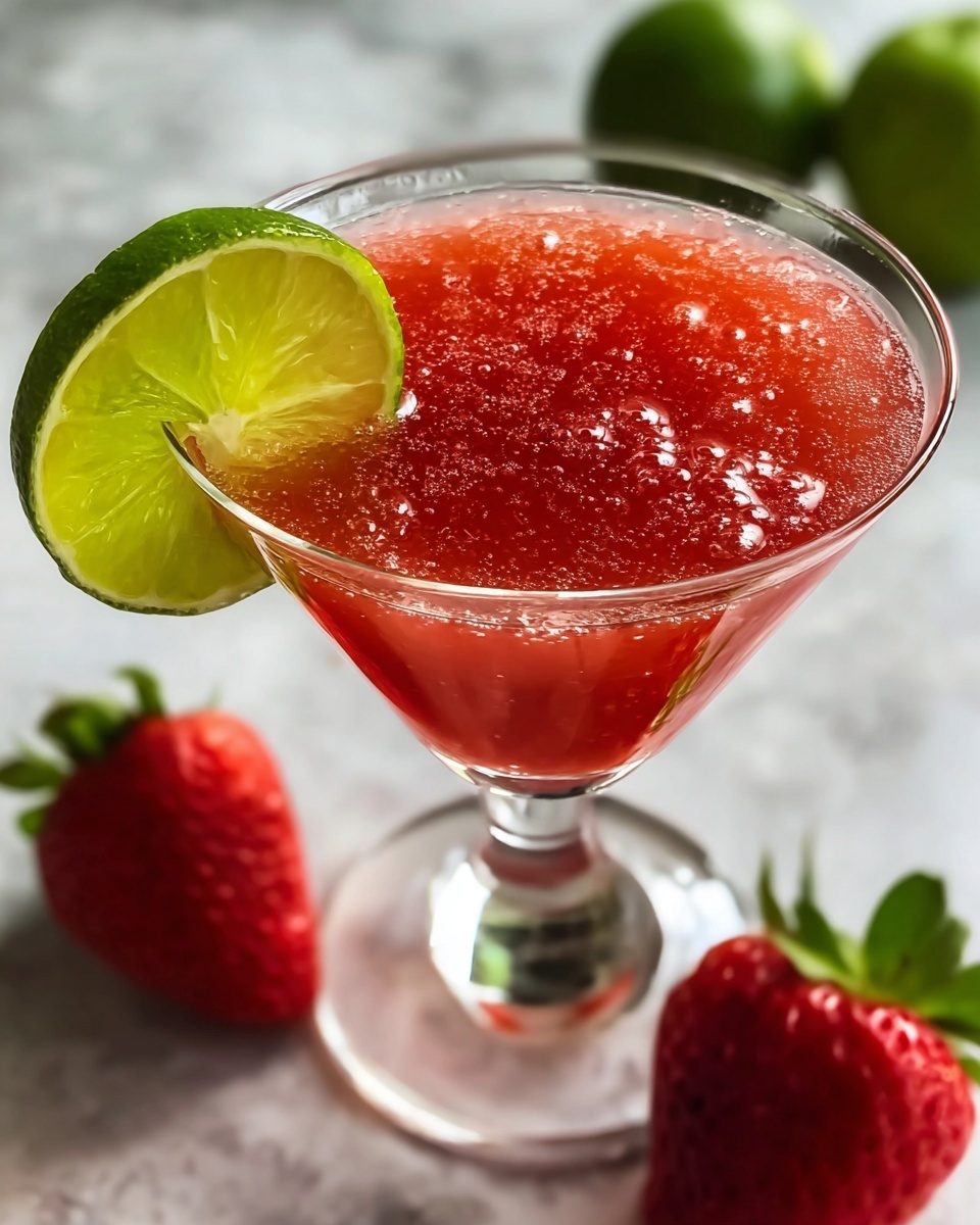 Easy Strawberry Daiquiri Recipe - Recipe Image