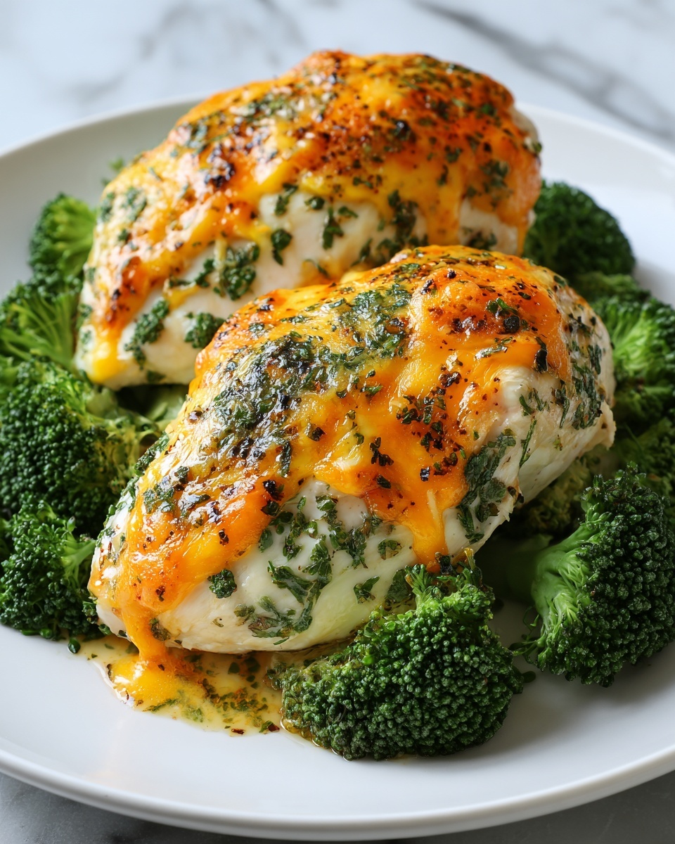 Broccoli Cheddar Stuffed Chicken Recipe - Recipe Image