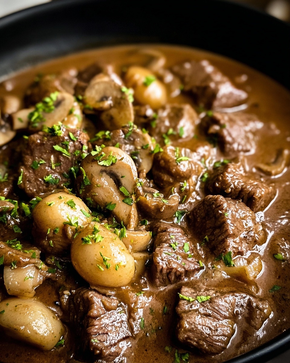 Slow Cooker Beef Stroganoff Recipe - Recipe Image