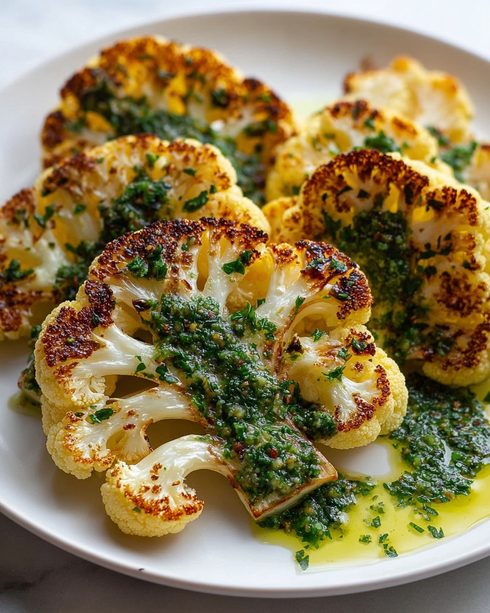 Roasted Cauliflower Steaks Recipe - Recipe Image