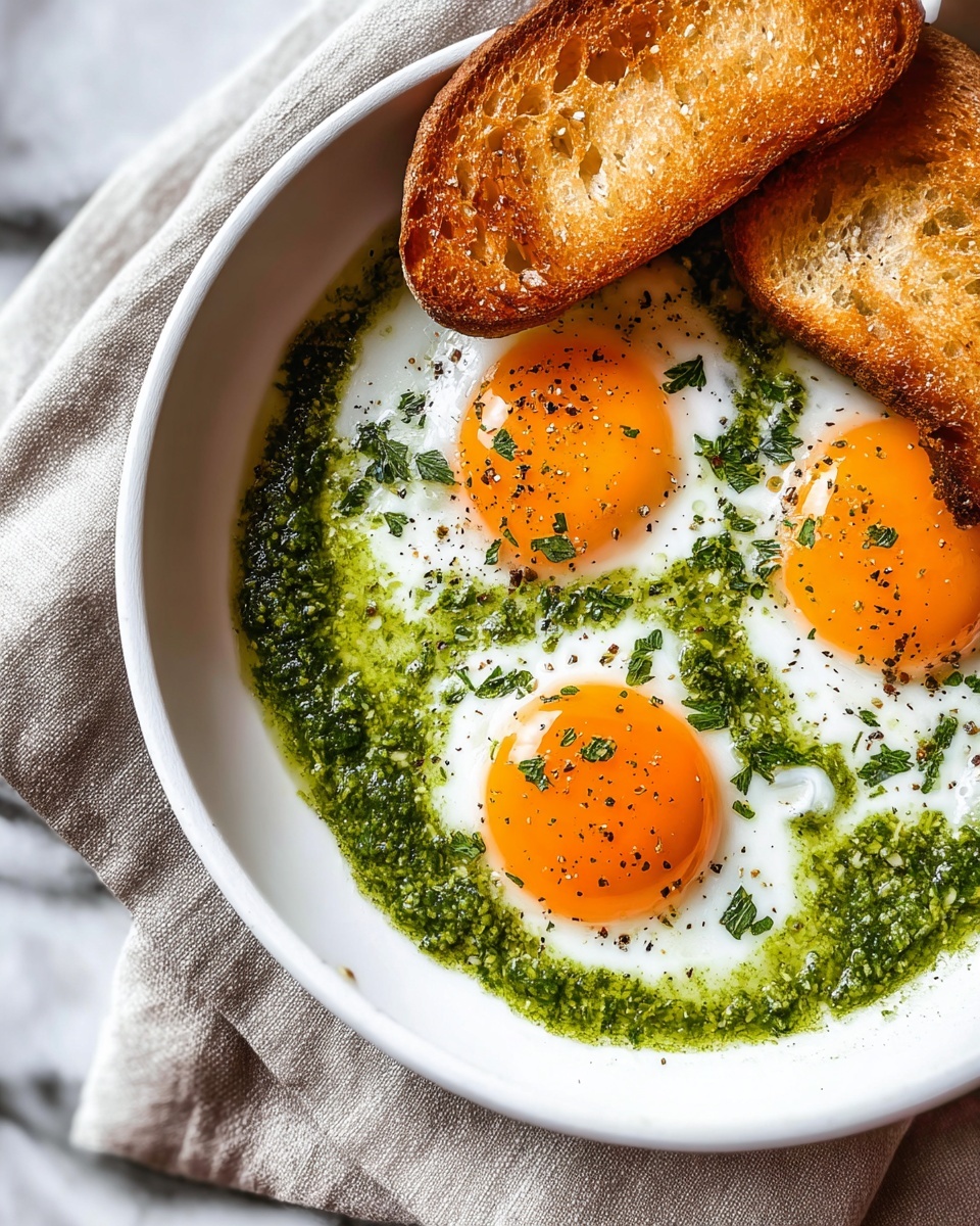 Pesto Eggs Recipe - Recipe Image