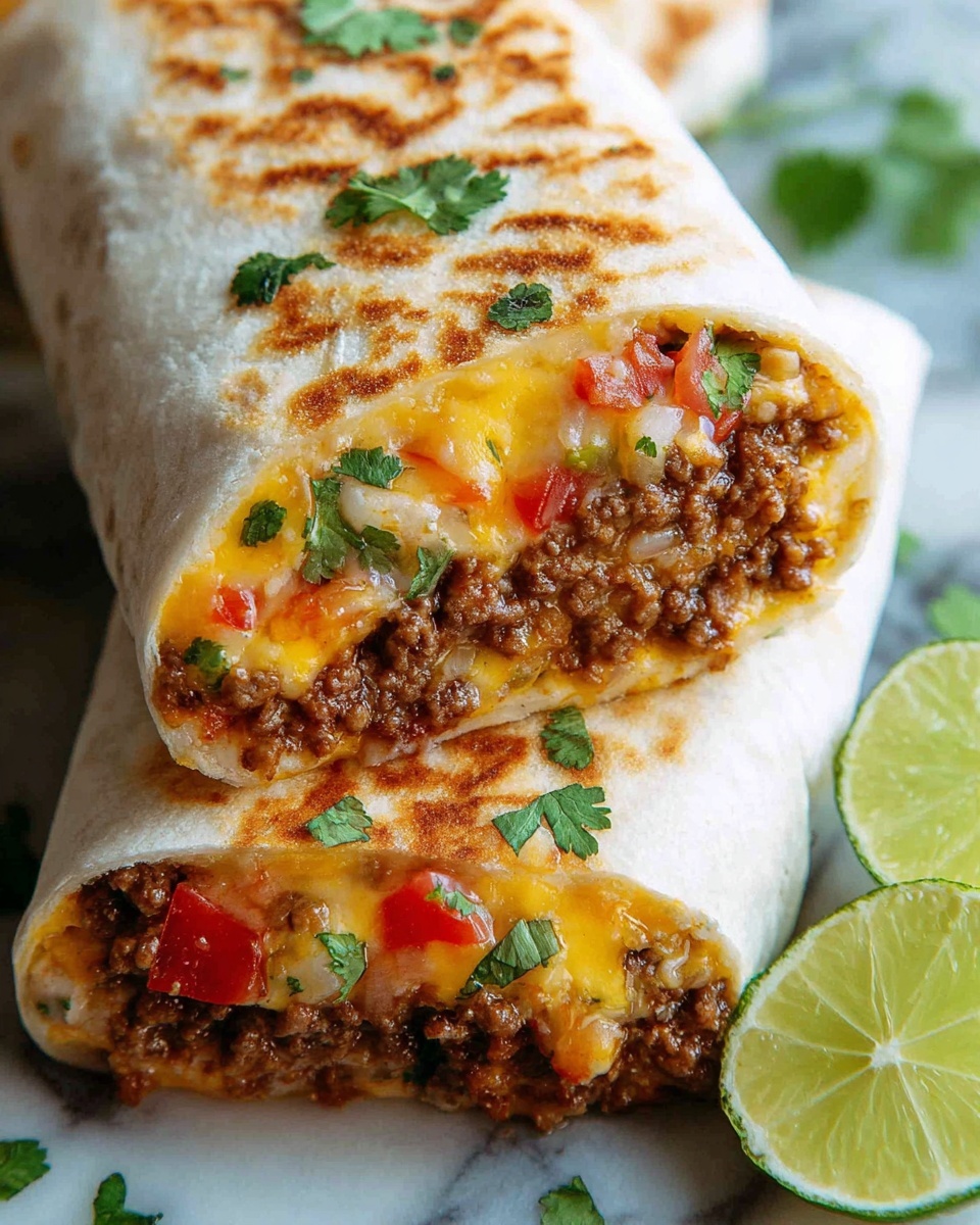 Freezer-Friendly Beef Burritos Recipe - Recipe Image
