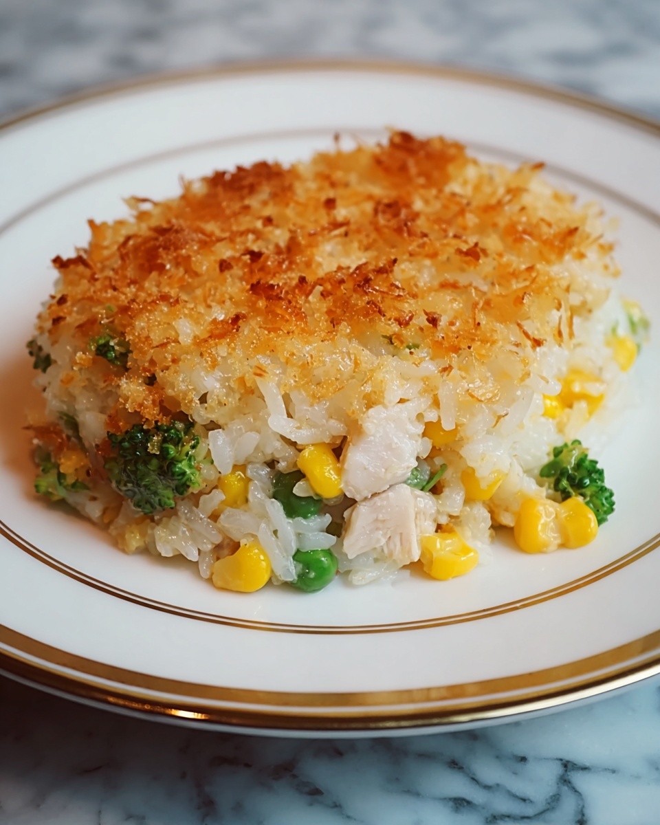 Rotisserie Chicken and Rice Casserole Recipe - Recipe Image