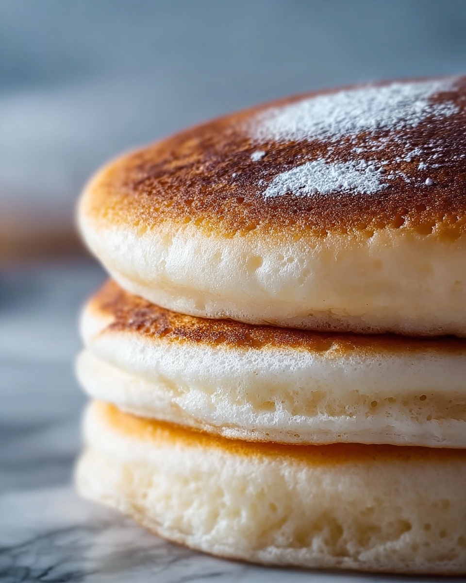 Fluffy Japanese Soufflé Pancakes Recipe - Recipe Image