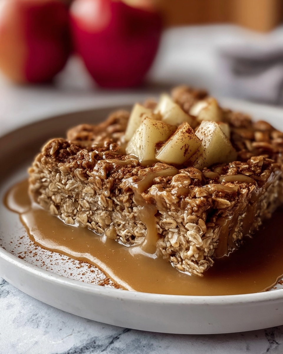 Apple Cinnamon Baked Oatmeal Recipe - Recipe Image