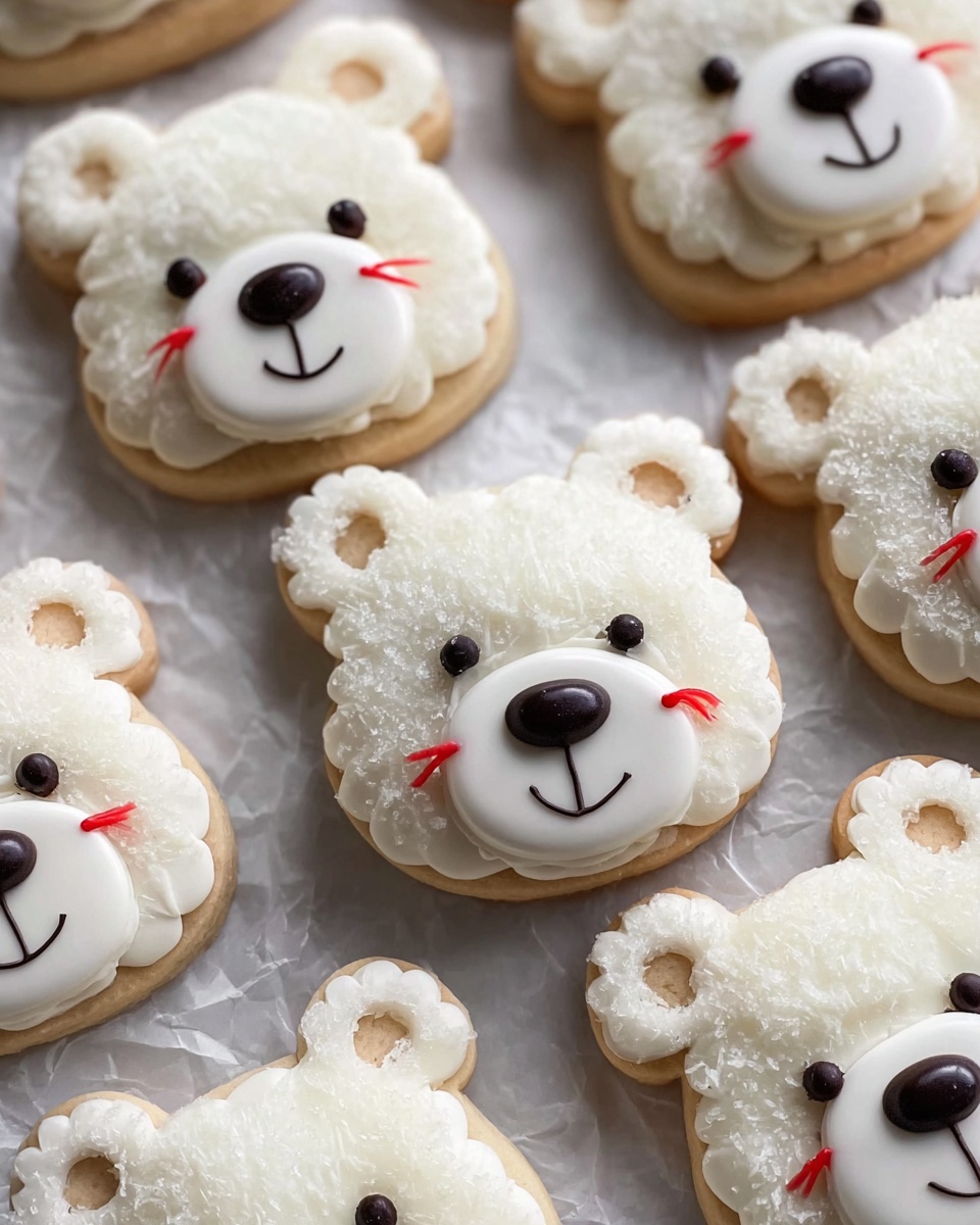 Polar Bear Cookies Recipe - Recipe Image