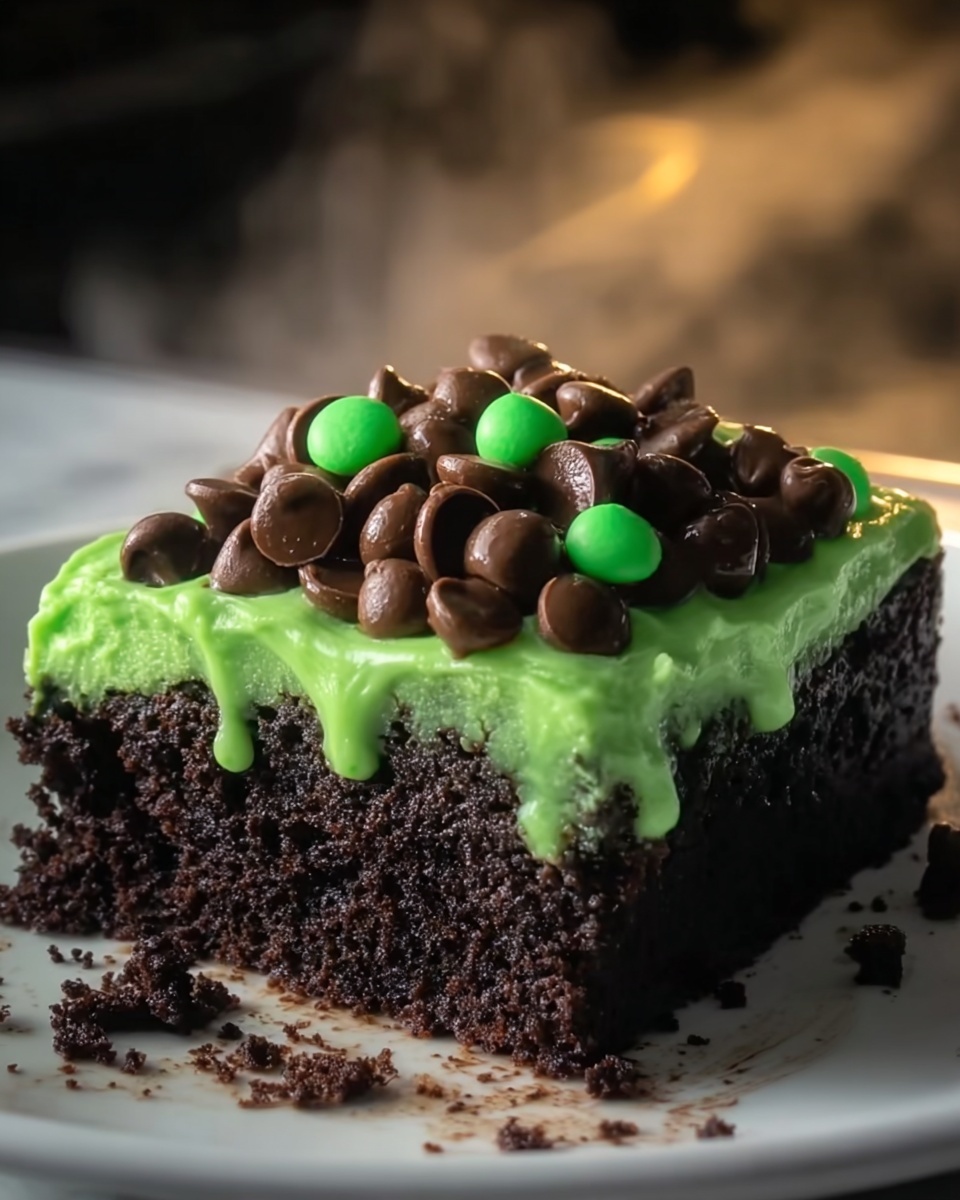 Bubbling Witch’s Cauldron Brownies Recipe - Recipe Image