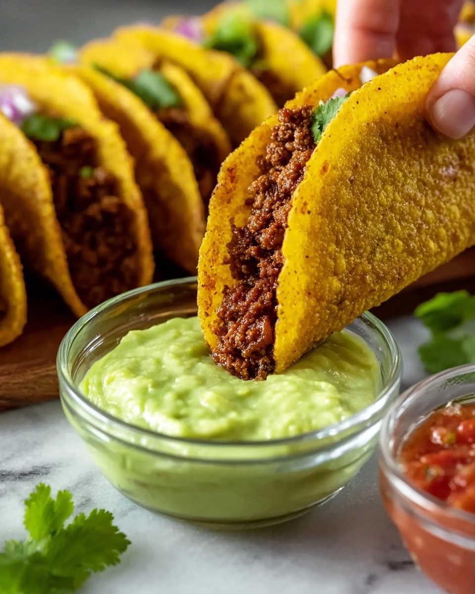 Crispy Ground Beef Tacos Recipe - Recipe Image