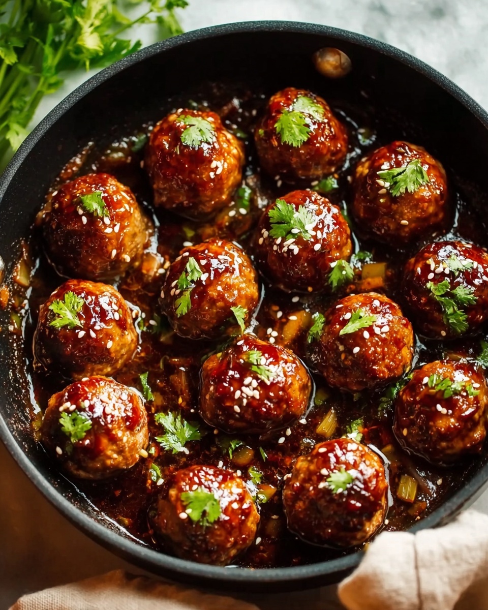 Mongolian Meatballs Recipe - Recipe Image