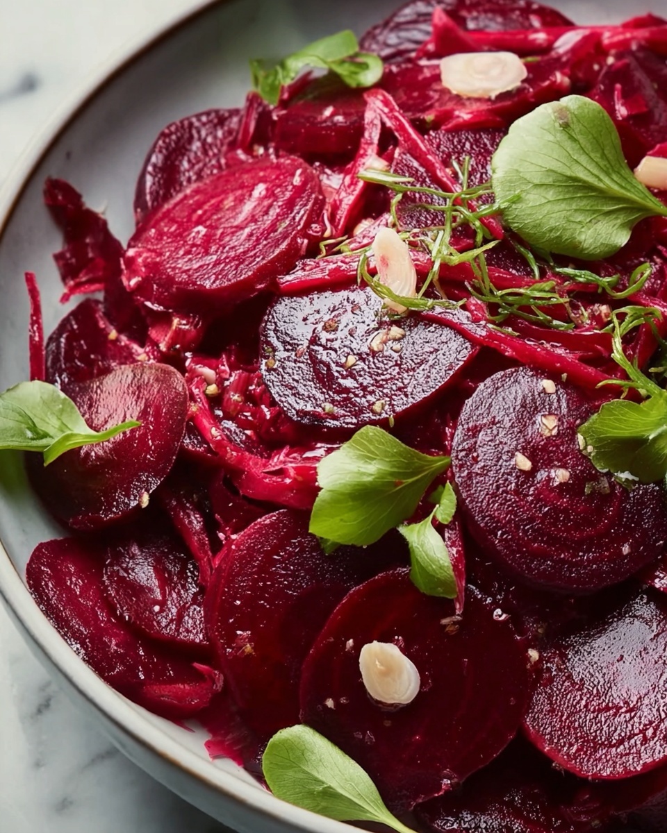 Beetroot Salad with Goat Cheese, Walnuts, and Balsamic Dressing Recipe - Recipe Image