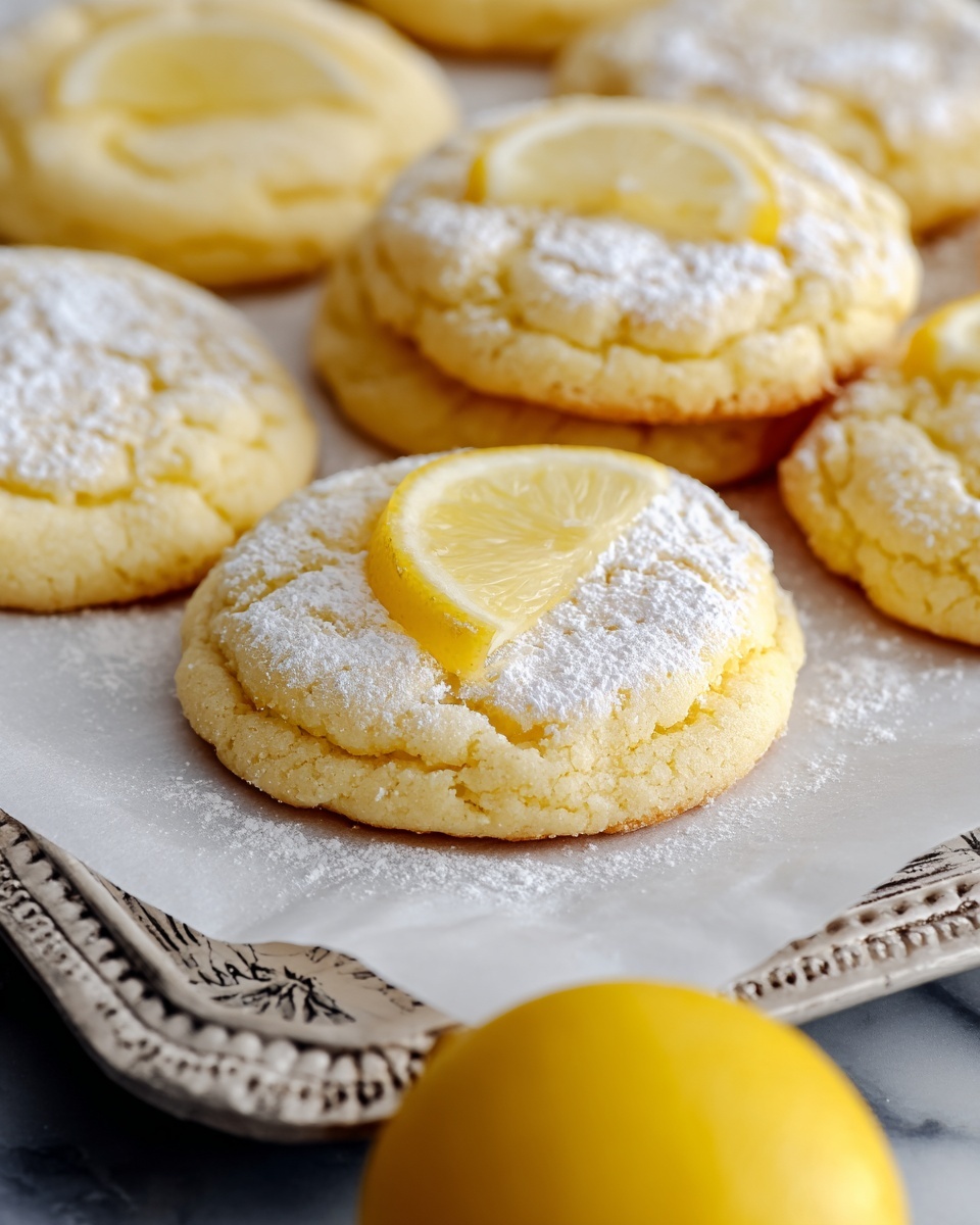 Lemon Poundcake Cookies Recipe - Recipe Image