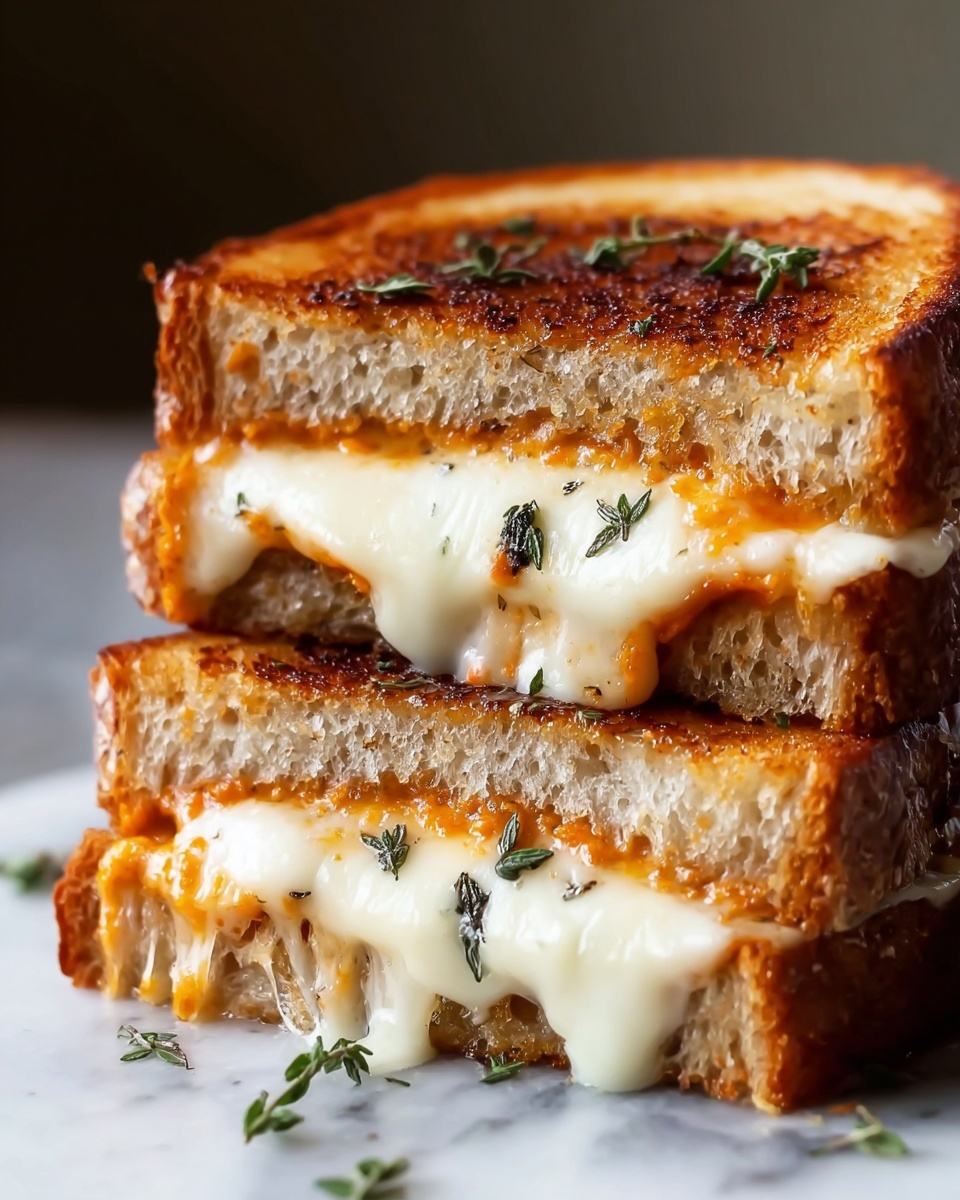 Chicken Parmesan Grilled Cheese Sandwich Recipe - Recipe Image