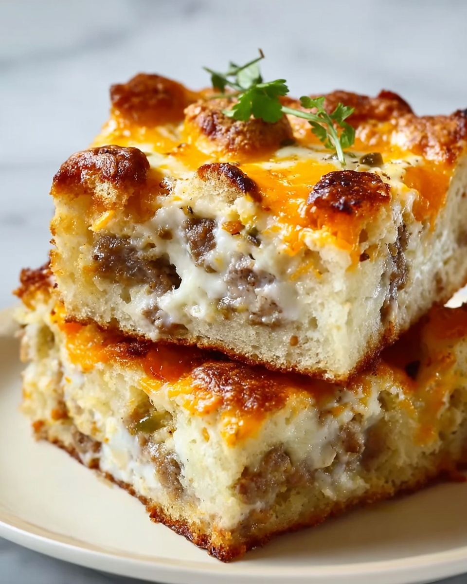 Irresistible Butter Swim Biscuits with Sausage and Cheddar Recipe - Recipe Image