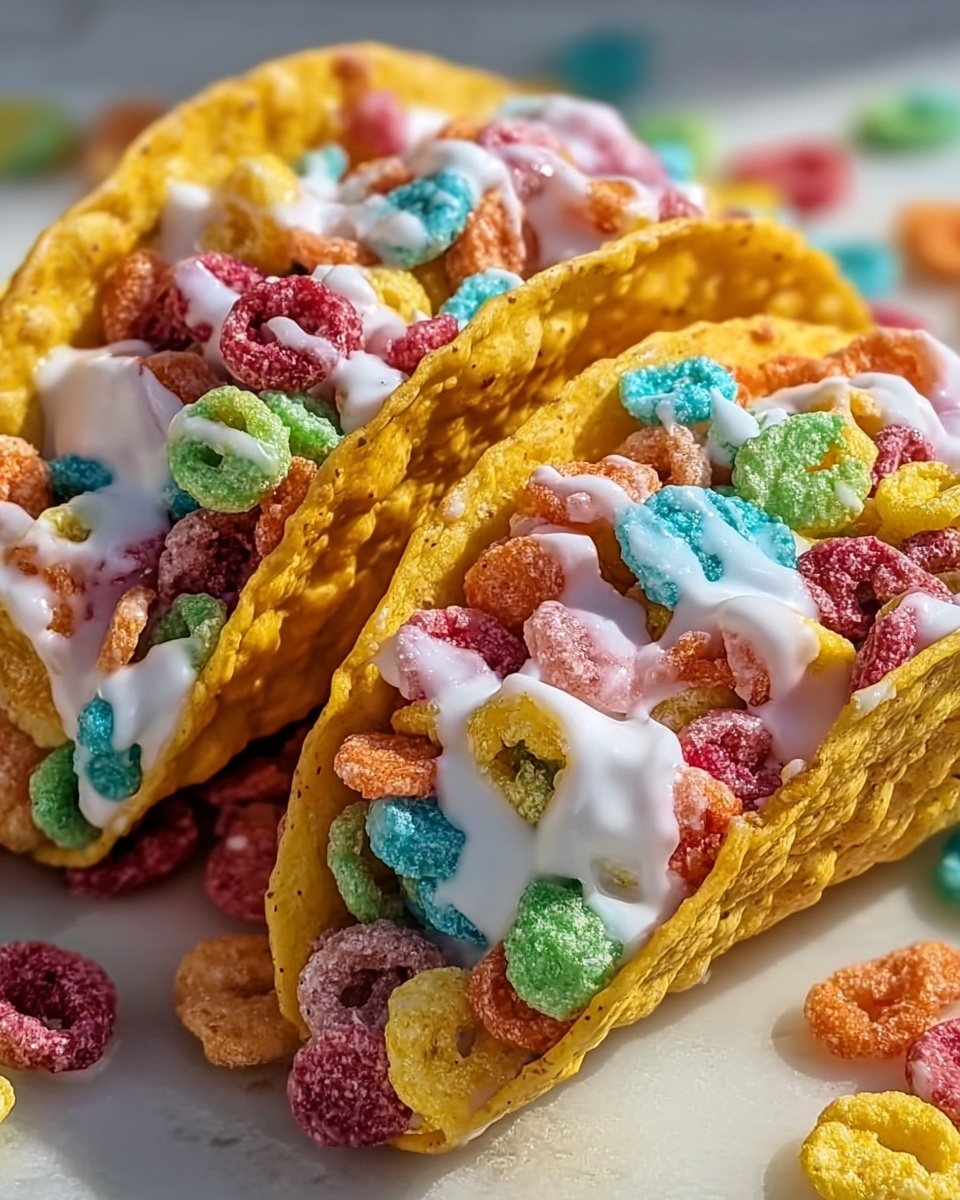 Pebbles Cheesecake Tacos Recipe - Recipe Image
