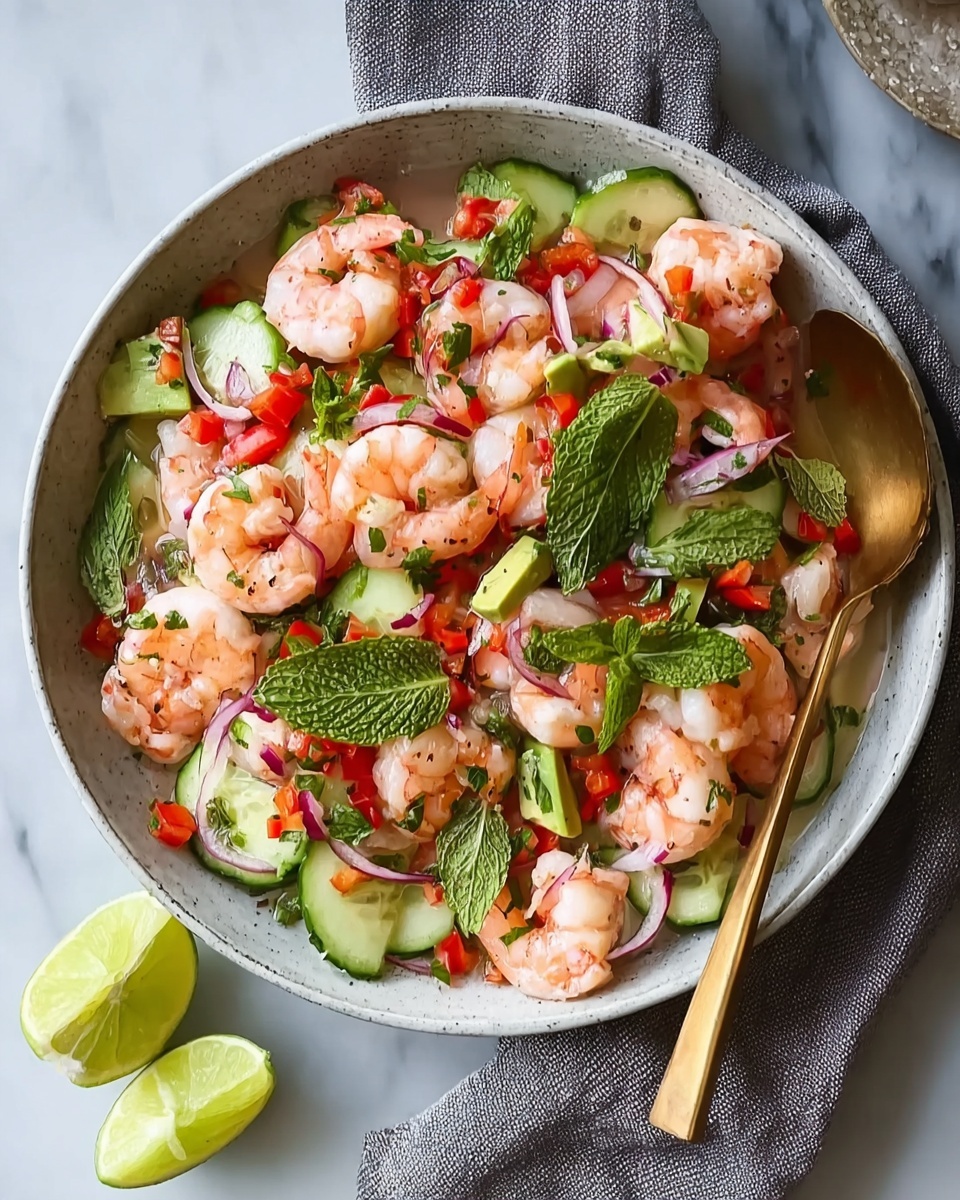 Fresh and Flavorful Seafood Salad Recipe - Recipe Image
