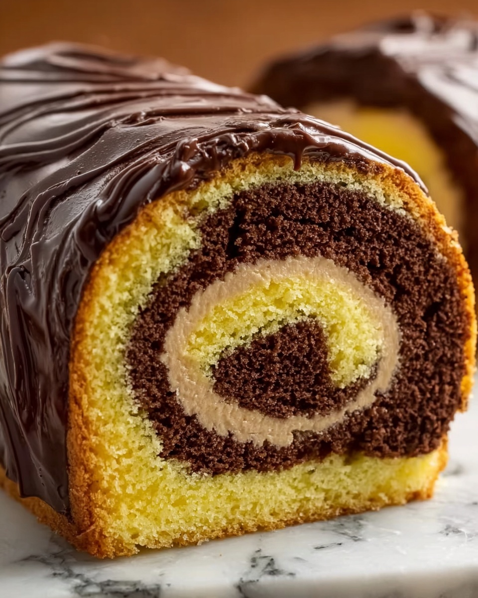 Delicious Marble Cake Recipe - Recipe Image