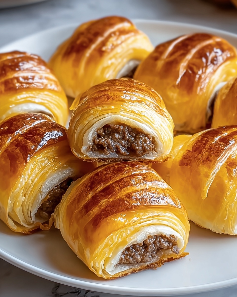 Breakfast Sausage Crescent Rolls Recipe - Recipe Image