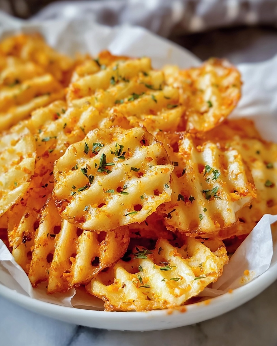 Cheesy Garlic Ritz Bits Recipe - Recipe Image