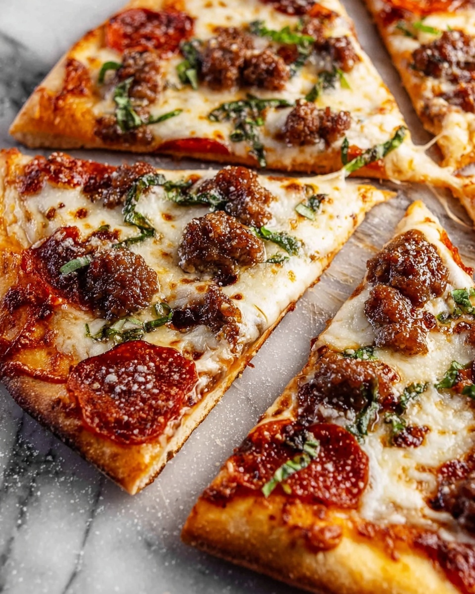 Tavern-Style Sourdough Pizza Recipe - Recipe Image