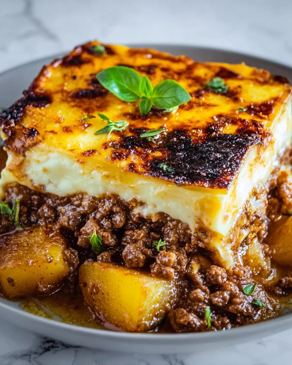 Cheat’s Moussaka Recipe - Recipe Image
