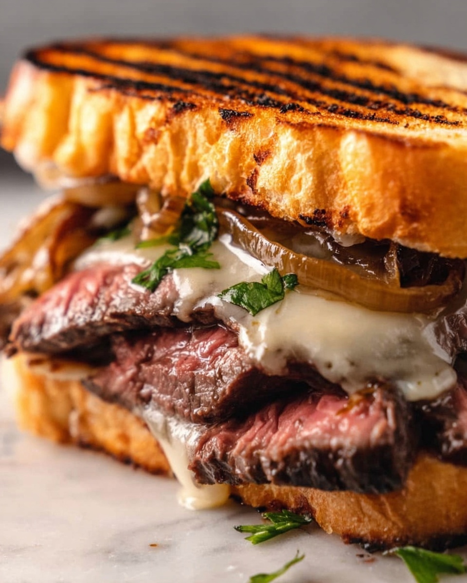Grilled Ribeye Steak Sandwich Recipe - Recipe Image