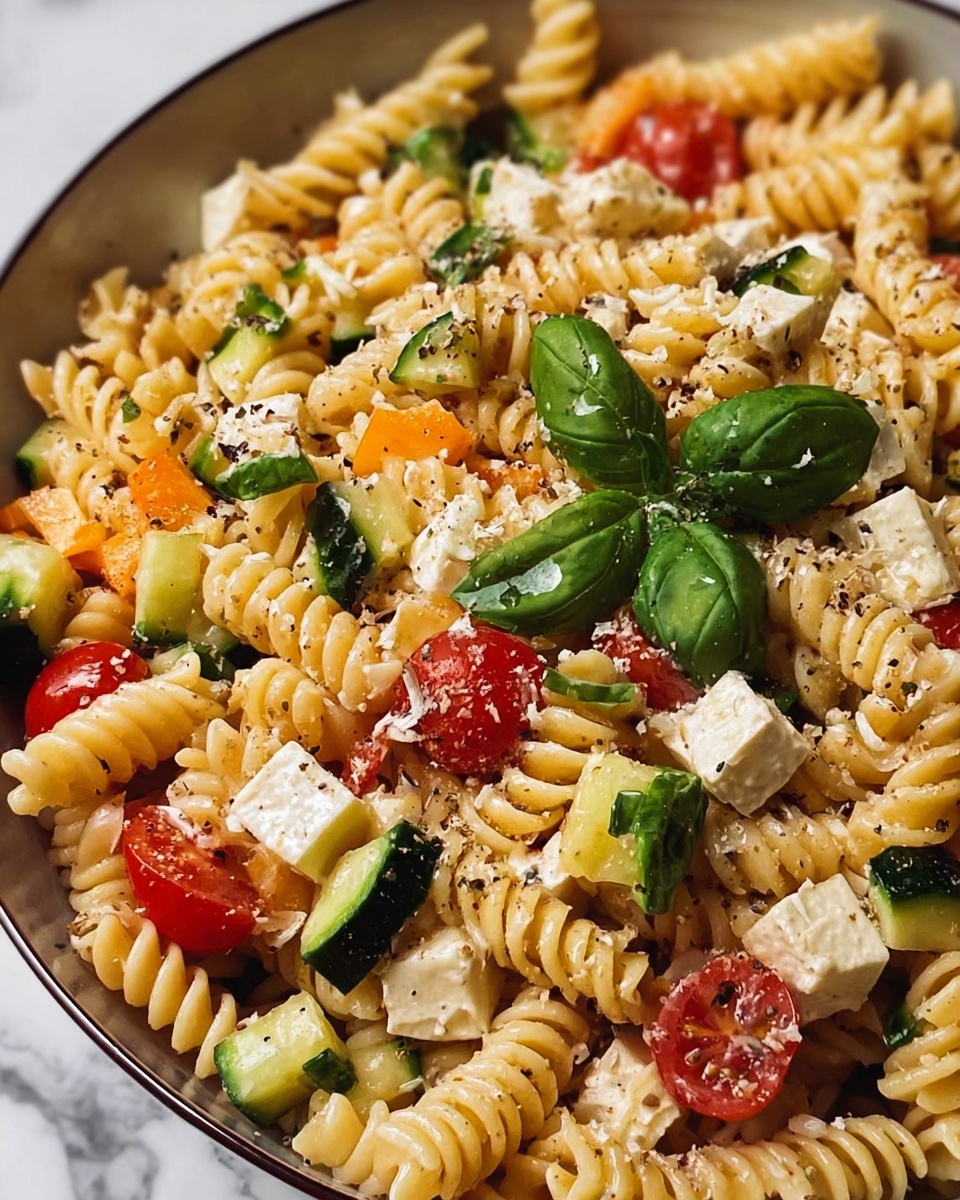 Mediterranean Pasta Salad Recipe - Recipe Image