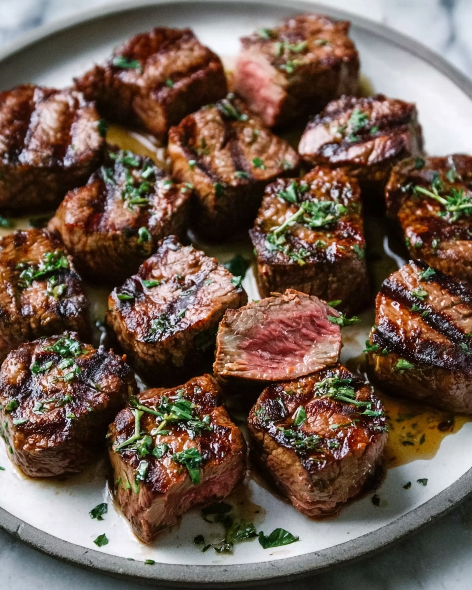 Savory Garlic Butter Steak Bites Recipe - Recipe Image