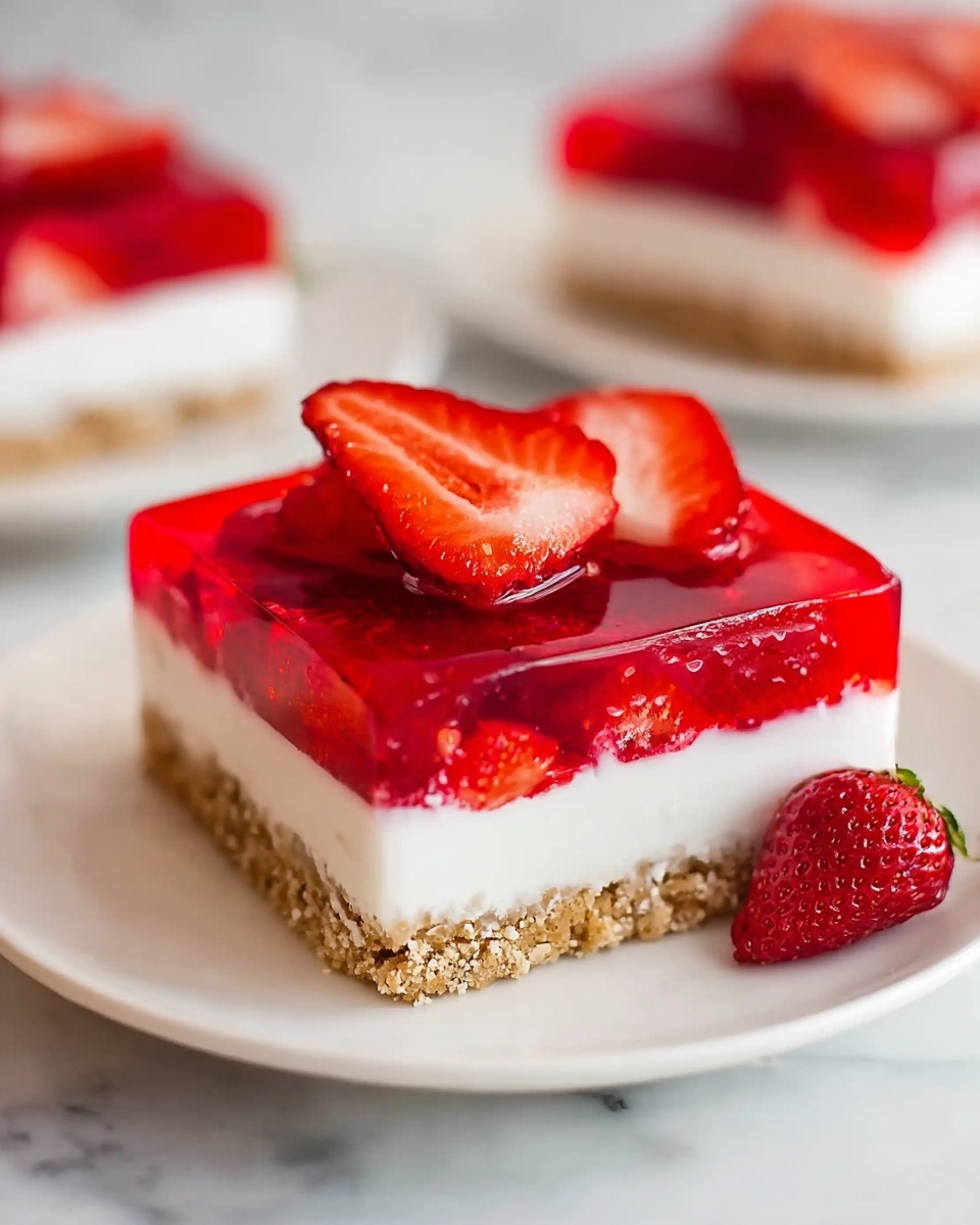 Strawberry Pretzel Salad Recipe - Recipe Image