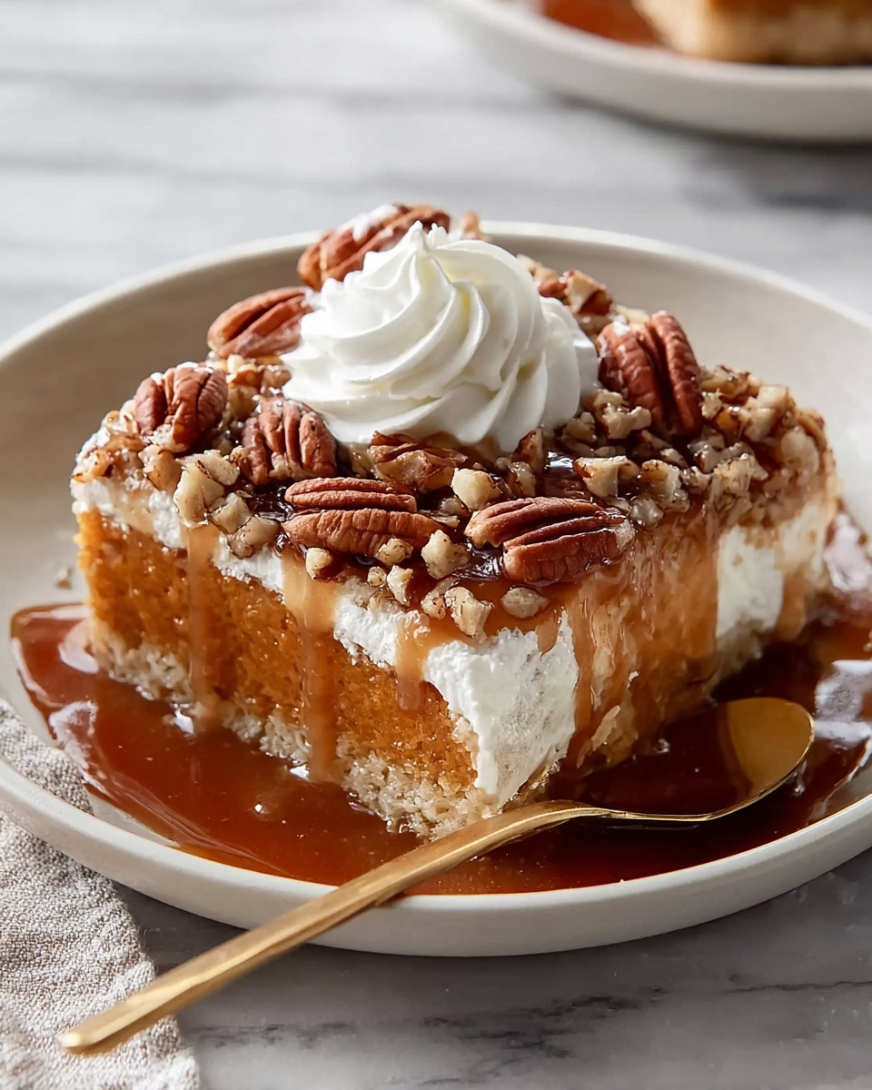 Caramel Pumpkin Cobbler with Pecans Recipe - Recipe Image
