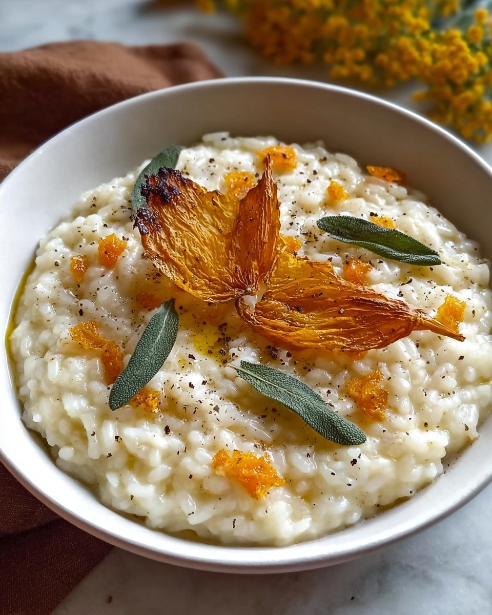 Squash Blossom Risotto: An Incredible Ultimate Recipe You Must Try Recipe - Recipe Image