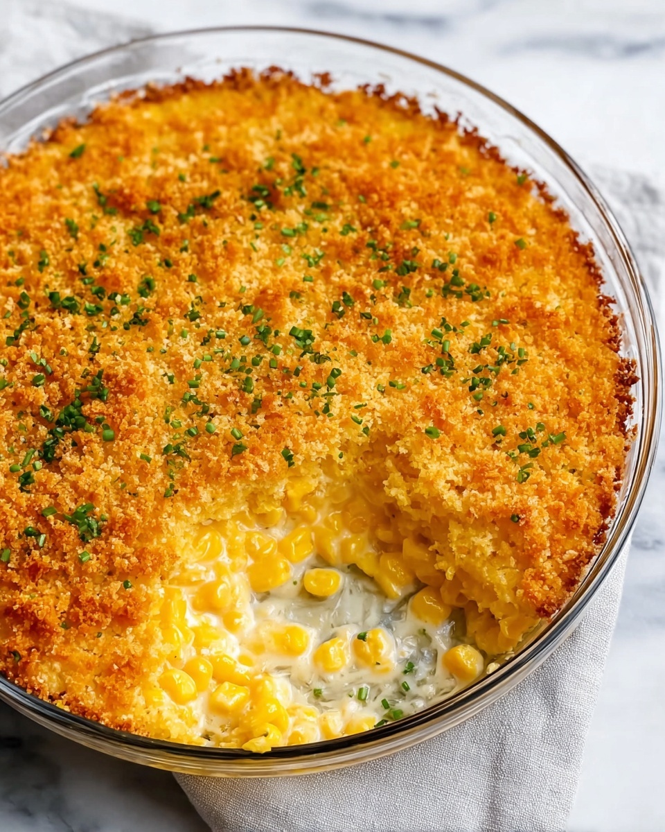 Cheddar Sweet Corn Pie Recipe - Recipe Image