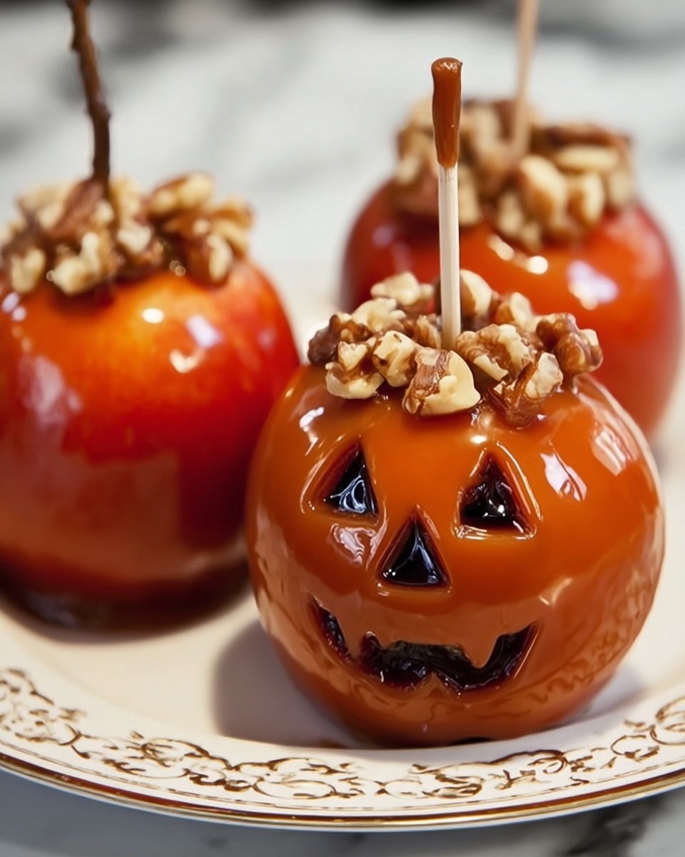 Halloween Candied Apples Recipe - Recipe Image