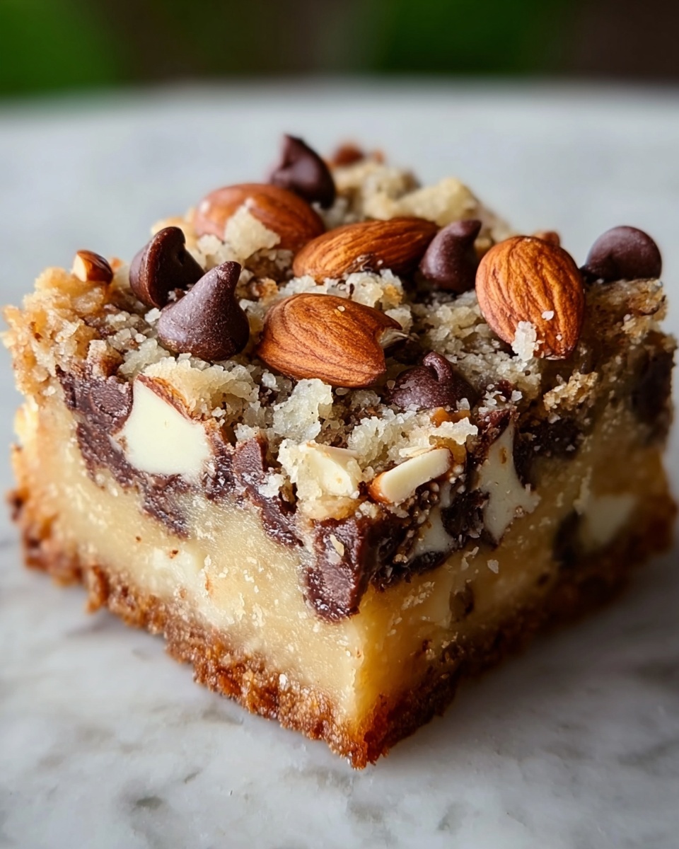 Almond Joy Magic Cookie Bars Recipe - Recipe Image