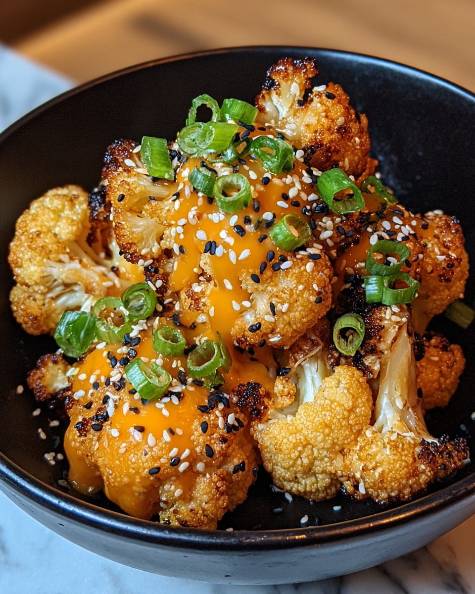 Sweet and Spicy Baked Cauliflower Recipe - Recipe Image