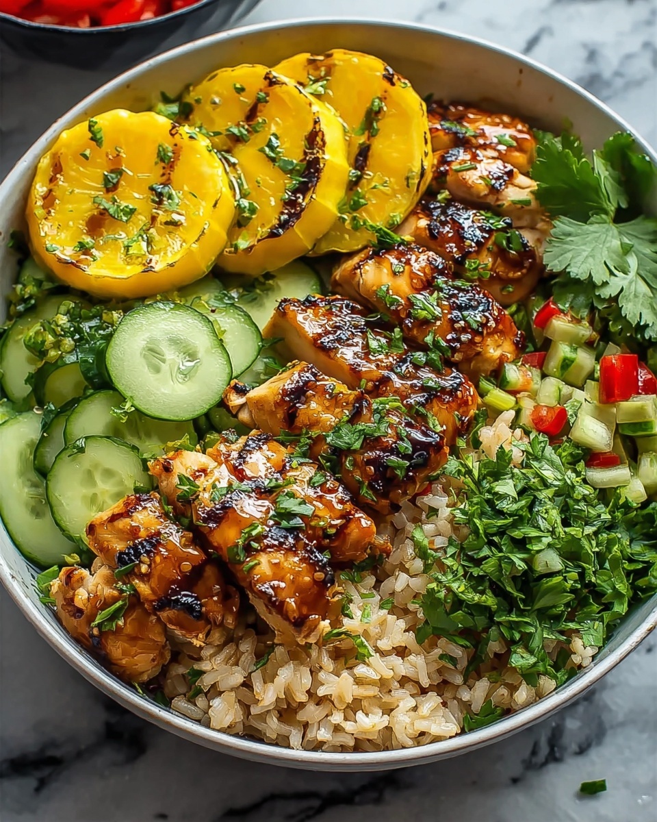 Chili Crisp Chicken Bowls Recipe - Recipe Image