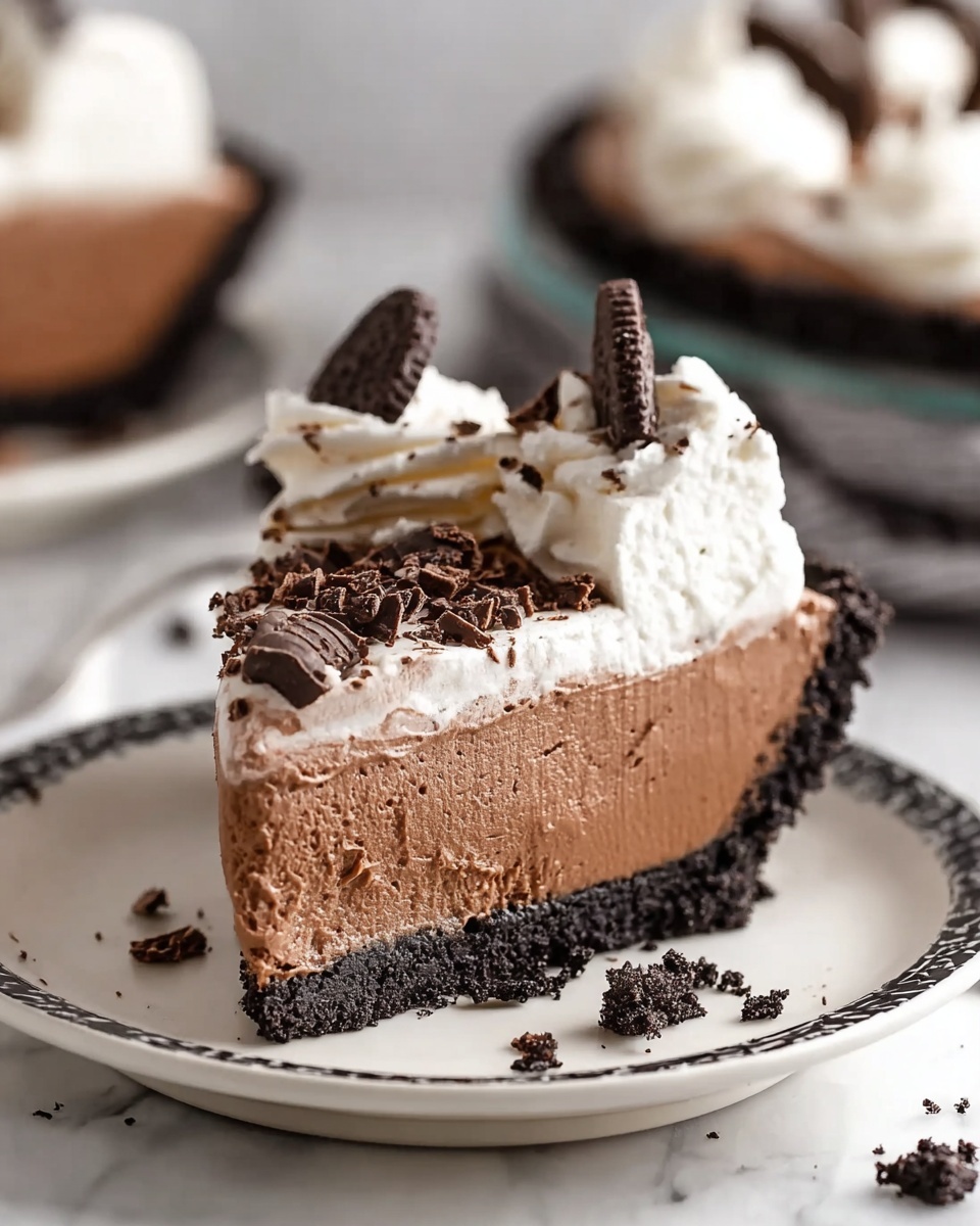 No Bake Chocolate Cheesecake Recipe - Recipe Image
