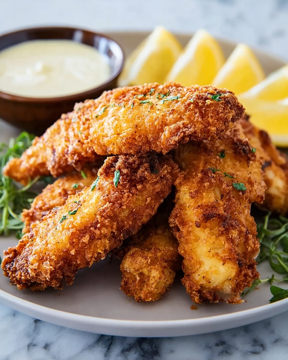 Buttermilk Fried Chicken Tenders Recipe - Recipe Image