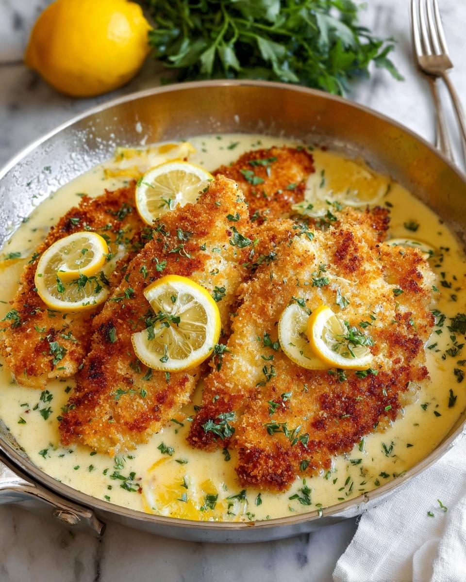 Parmesan Lemon Chicken Recipe - Recipe Image