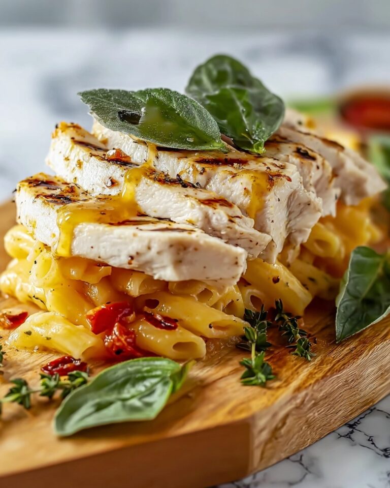 Honey Pepper Chicken Panini Pasta Recipe