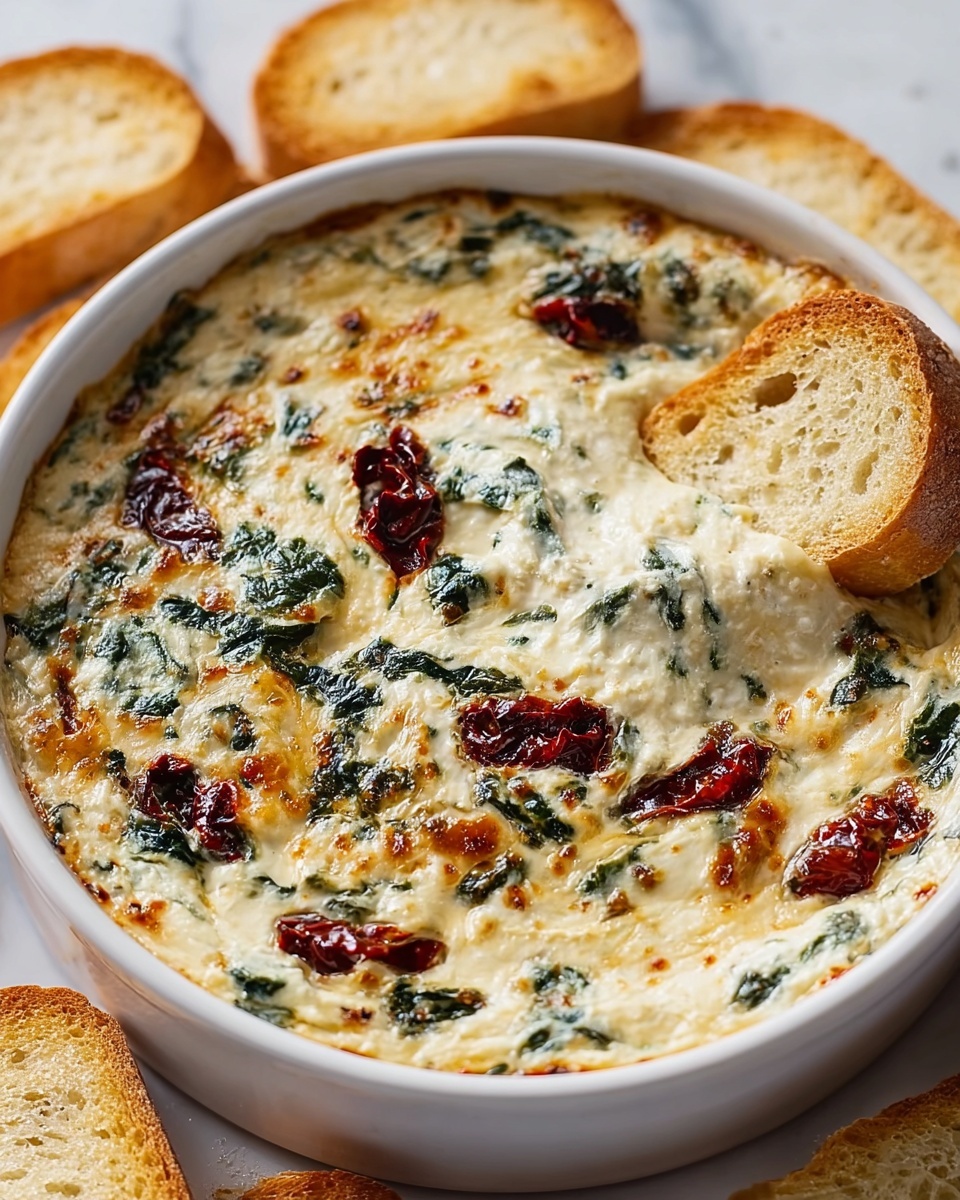 Creamy Tuscan Dip Recipe - Recipe Image