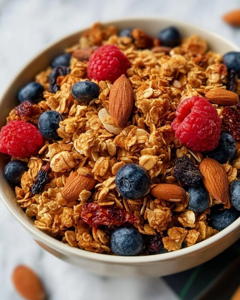 Healthy Homemade Granola Recipe