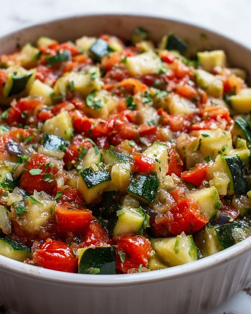Vegetable Ratatouille: A Colorful and Healthy Mediterranean Dish Recipe - Recipe Image