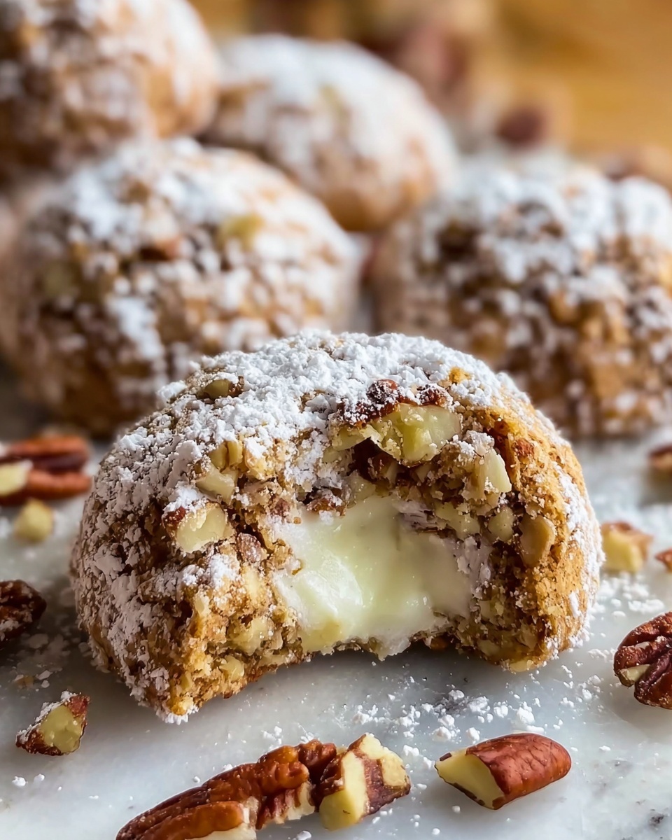 Melt-In-Your-Mouth Pecan Snowball Cookies Recipe - Recipe Image