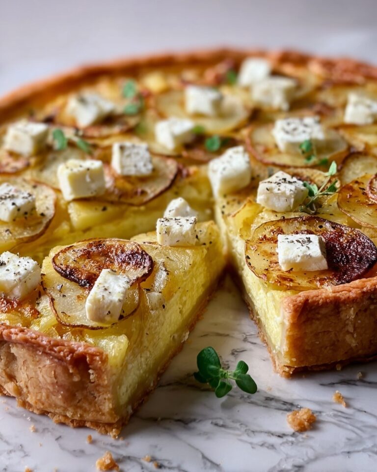Potato, Goat Cheese, and Artichoke Quiche Recipe