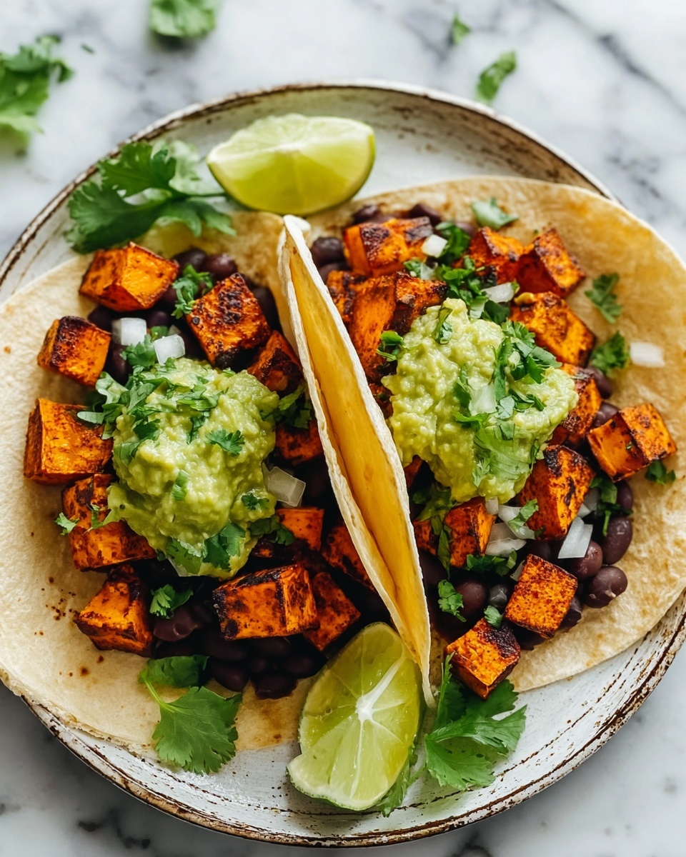 Black Bean Sweet Potato Tacos Recipe - Recipe Image