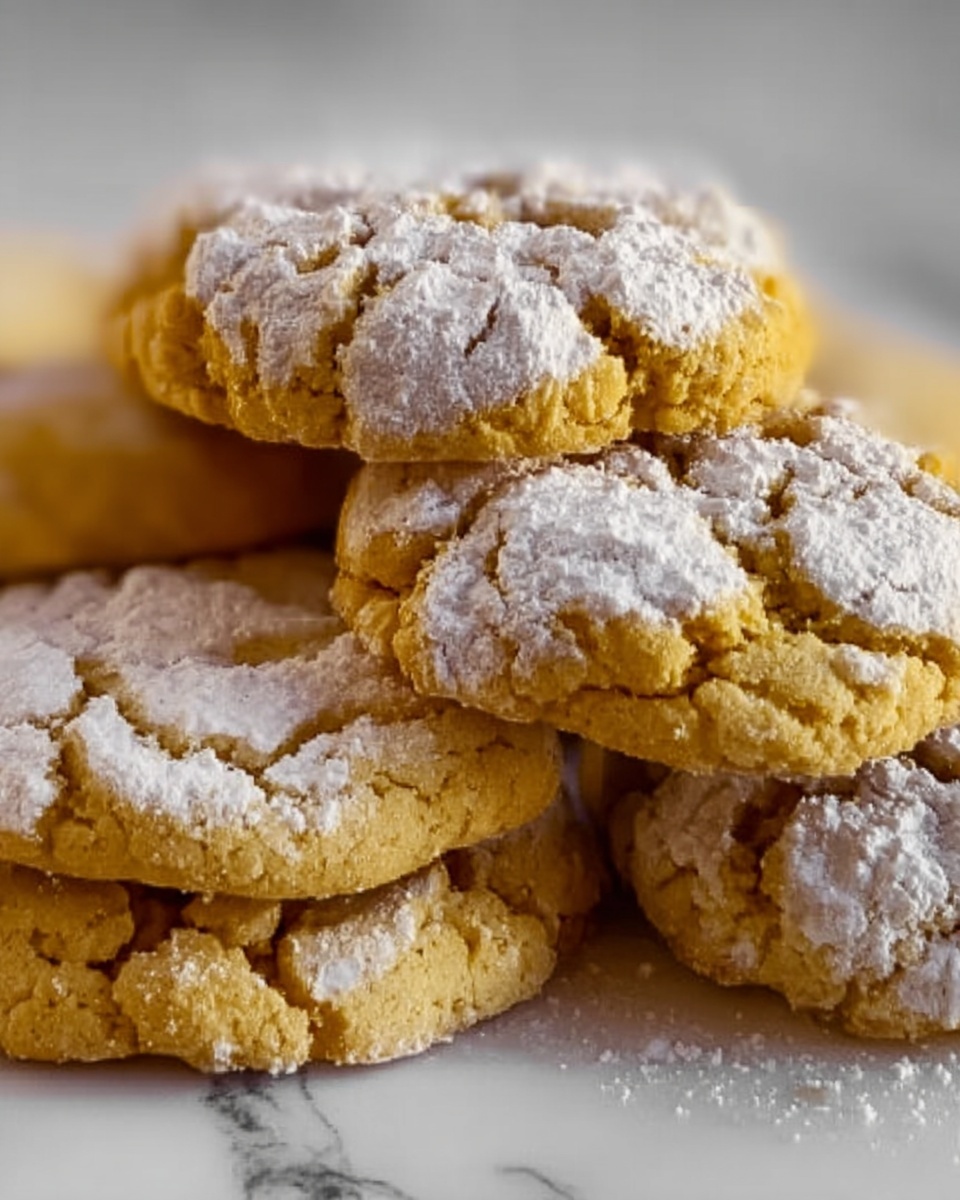 Pumpkin Crinkle Cookies Recipe - Recipe Image