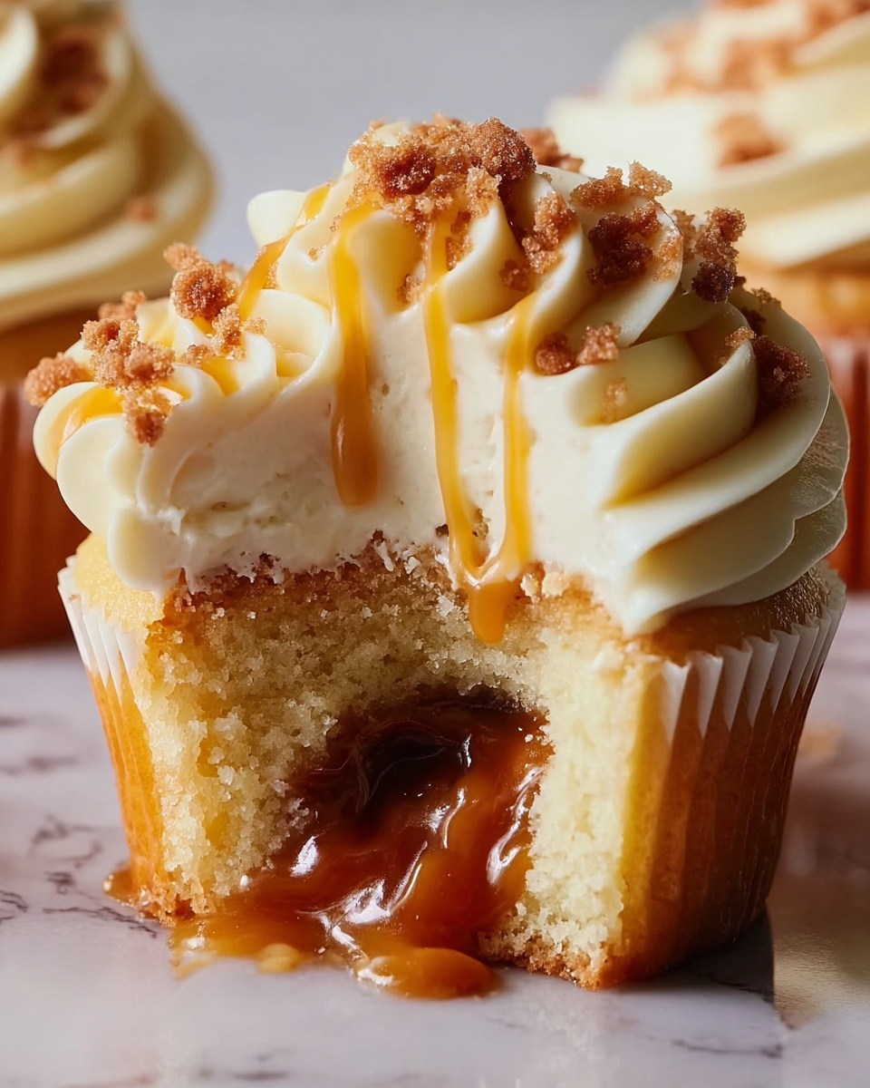 Salted Caramel Cupcakes Recipe - Recipe Image